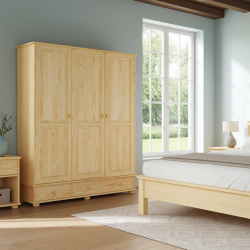 Szafa sosnowa 148x60x200