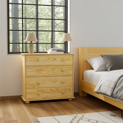 Komoda sosnowa 80x40x90